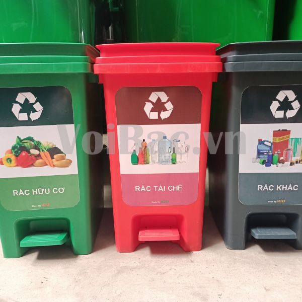 Thùng Rác Nhựa – 3 Loại Rác Có Thể Phân Loại Tại Nhà 1 Thùng Rác