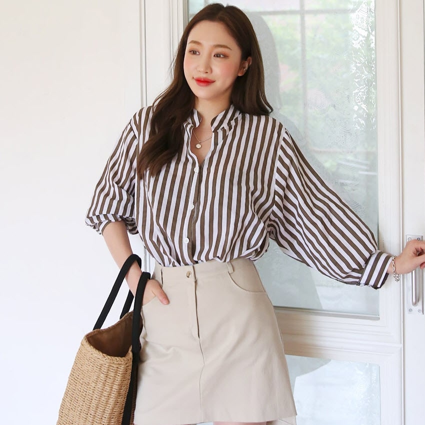 Áo Sơ Mi Công Sở Trendy Vào Mùa Thu 4 Áo Sơ Mi Oversize