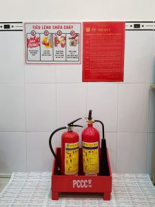 Bảng tiêu lệnh PCCC có vai trò quan trọng