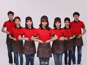 Đồng phục quán cafe quảng bá thương hiệu với 0 đồng