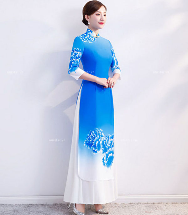 Áo Dài Lễ Tân Khách Sạn Chất lượng tại TPHCM 1 Đồng phục áo dài lễ tân khách sạn