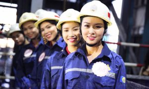 Đồng phục công nhân nữ