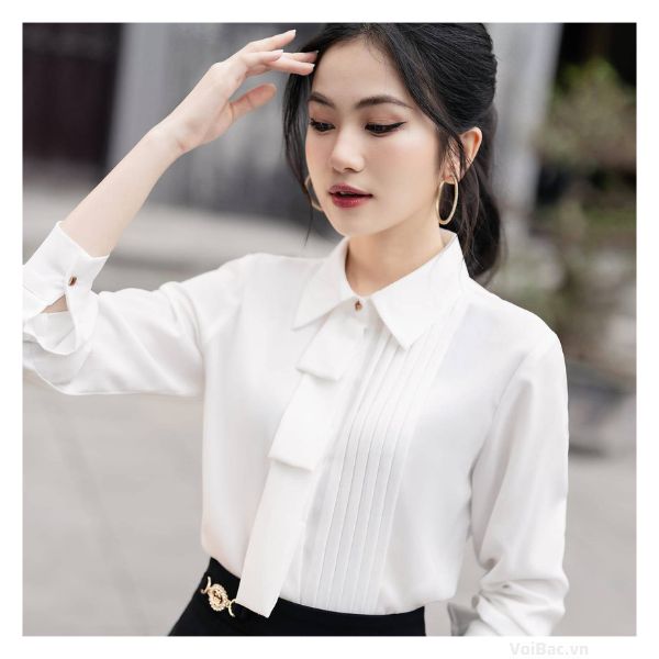 Áo Sơ Mi Nữ - Lựa Chọn Số 1 Cho Cô Nàng Công Sở 1 Áo Sơ Mi Nữ Thoáng Mát