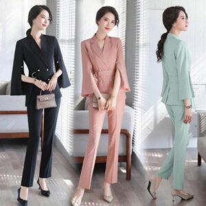 Bộ comple nữ công sở hiện đại