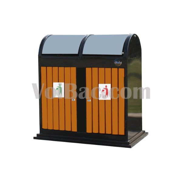 Thùng Rác Ngoài Trời 2 Ngăn Chất Lượng 2024 1 Thùng Rác Ngoài Trời 2 Ngăn Chất Lượng