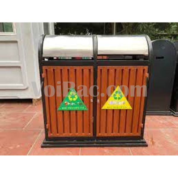 Thùng Rác Ngoài Trời Bảo Vệ Môi Trường Và Đời Sống Năm 2024 3 thung rac ngoai troi co nap 1