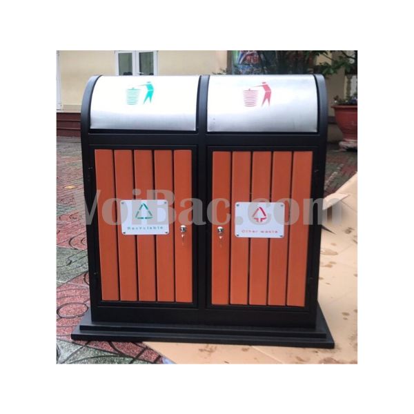Thùng Rác Ngoài Trời A78.O Chất Lượng Cao 2024 1 Thùng Rác Ngoài Trời A78O Đẹp