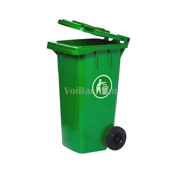 Thùng Rác Nhựa 120L Bảo Vệ Môi Trường 2024 2 Thùng Rác Nhựa