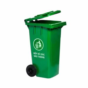 Thùng Rác Nhựa 120L Siêu Bền