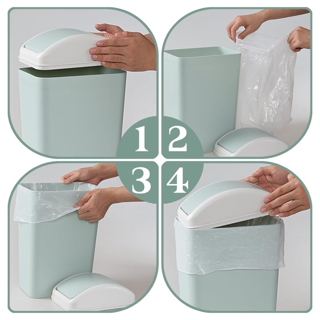 Thùng Rác Nhựa HDPE Chất Lượng Cao An Toàn Loại 120L 1 Thùng Rác Nhựa Đơn Giản