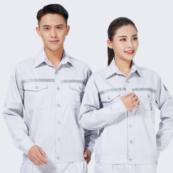 Áo Bảo Hộ Có Túi Đa Năng Cho Công Nhân