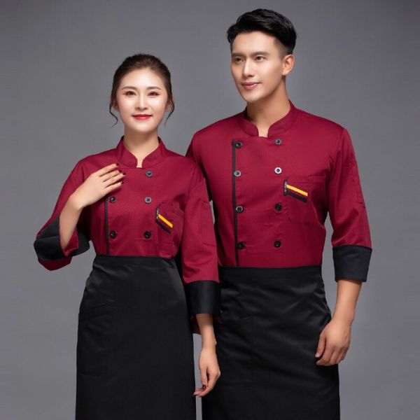 Quần Áo Đầu Bếp Nhà Hàng Thoáng Mát